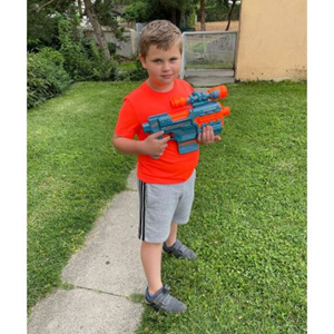 تفنگ اسباب بازی نرف Nerf مدل Hasbro - Nerf - Elite 2.0 Phoenix CS-6 motorized pistol, 12 officer darts-اسباب بازی